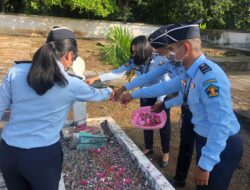 Menyongsong HBP Ke-58, Rutan Larantuka Berziarah Ke Taman Makam Pahlawan