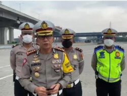 Polisi Berlakukan Contraflow di KM 70-47 Tol Japek