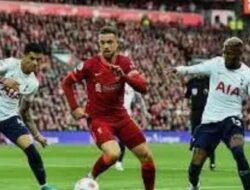 Hasil Pertandingan Sepakbola Liverpool Melawan Tottenham Hotspur