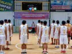 Polda Gorontalo Gelar Turnamen Basket Bhayangkara Cup 2022
