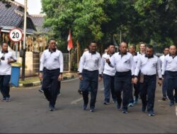 Jaga Kesamaptaan dan Bina Kebugaran, Komandan Seskoal Olah Raga Bersama