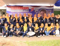 Jalan Sehat Santai Dan Pemeriksaan Kesehatan Gratis Bersama Balad Boyke Memeriahkan HUT RI Ke 77