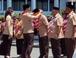 Konsisten dalam Bidang Pramuka Bupati Majalengka dapat Penghargaan Lencana Melati
