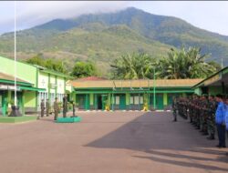 Kodim 1624/Flotim Laksanakan Upacara Pengibaran Bendera Memperingati Hari Sumpah Pemuda.