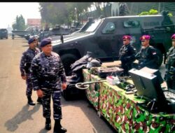 Tim Jihandak Marinir Ikuti Gelar Pam VVIP Presidensi G20