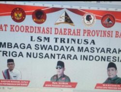 Persiapan Rapat Koordinasi Daerah Provinsi Banten LSM Trinusa Dpd Banten