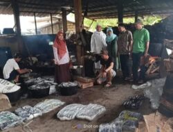 DINAS PERIKANAN BINA MUTU PENGOLAHAN IKAN PINDANG DI MEKARSARI CICURUG