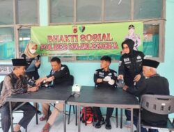 Jumat Berkah, Sie Dokkes Polres Majalengka Gelar Pelayanan Kesehatan Bagi Warga
