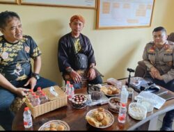 Kapolsek Sukahaji Sambut Kunjungan Silaturahmi Kamtibmas Dari Paguyuban Satpam