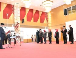 Kepala BNPB Lantik Lima Pejabat Tinggi di Lingkungan BNPB