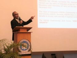 Konjen RI Davao City Sampaikan Prioritas Keketuaan Indonesia di ASEAN Tahun 2023 dalam Kuliah Umum di Holy Cross Davao College, Kota Davao, Filipina