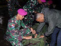 Staf Intelijen Dan Provos Yonmarhanlan IX Laksanakan Pemeriksaan Terhadap Prajurit Purna Tugas Pam Pulau Terluar