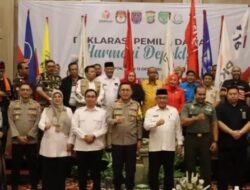 Deklarasi Pemilu Damai Harmoni, Komitmen Bersama untuk Pemilu Damai