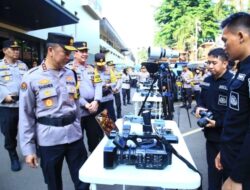 Kadiv Humas Tekankan Beberapa Hal Saat Gelar Apel Kesiapsiagaan Satgas Humas Polri Pengamanan Nataru
