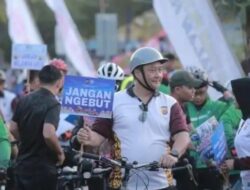 Kapolda Aceh Bersama Pangdam IM Kampanyekan Keselamatan Berlalu Lintas