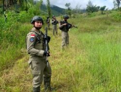 Satgas Tindak dan Gakum Laksanakan Patroli Dialogis di Distrik Kiwirok