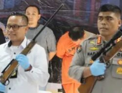 Miliki 4 Senpi, ASN di Sumsel Ditangkap