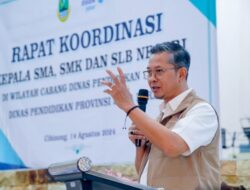 Rakor Kepala SMA, SMK, SLB Negeri Se-Cadisdik Wil. I & 2, Plh. Kadisdik: PPDB 2025 Harus Ada Perubahan