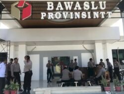 Subsatgas Sterilisasi Gelar Patroli Dialogis dan Pengamanan di Kantor Bawaslu NTT pada Tahapan Kampanye Pilkada 2024
