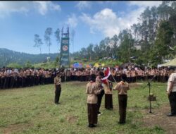 Pelatihan Dasar Kepenegakan (LDT) ke-46 SMAN 11 Garut Sukses Dilaksanakan di Lamping Cirorek