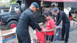 Tidak Ada Hentinya, Polda NTT Salurkan Bantuan untuk Masyarakat Terdampak Erupsi Gunung Lewotobi di Flores Timur