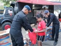 Tidak Ada Hentinya, Polda NTT Salurkan Bantuan untuk Masyarakat Terdampak Erupsi Gunung Lewotobi di Flores Timur