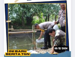 Tebar Ribuan Benik Ikan Kapolres Demak Dukung Program Asta Cita Presiden