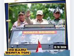 Presiden Prabowo Disambut Meriah di Pembukaan Apel Kasatwil Polri 2024