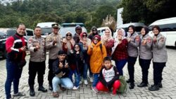 Polwan Polda Jabar Gelar Patroli Wisata Di Kawasan Ciwidey -Pangalengan