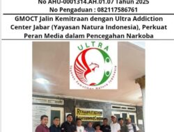 GMOCT Jalin Kemitraan dengan Ultra Addiction Center Jabar (Yayasan Natura Indonesia), Perkuat Peran Media dalam Pencegahan Narkoba
