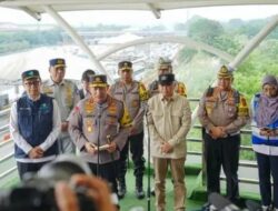 Kapolri Cek Arus Balik Lebaran di Tol Cikatama