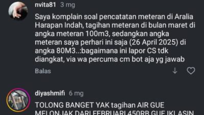 PELANGGAN MUAK, BUPATI BEKASI WAJIB GANTI DIRUT PERUMDA TIRTA BHAGASASI