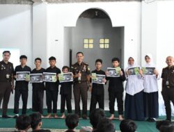 JAKSA MASUK SEKOLAH KEJAKSAAN TINGGI JAWA BARAT DI SMP NEGERI 59 KOTA BANDUNG
