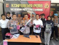 Polsek Lengkong Tangkap Satu Pelaku Begal Sadis di Bandung