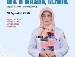 Selamat Ultah Ke 60 Tahun Dan Selamat Purna Bakti Kepala SMAN 1 Ciawigebang Kabupaten Kuningan Jawabarat