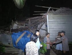 Gempa Guncang Tanggamus, 9 Rumah Warga Rusak – Polri Dirikan Posko dan Lakukan Rehabilitasi