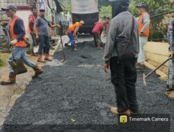 PROYEK PENINGKATAN JALAN POROS KP. PANGKALAN – SERANGSARI DISAMBUT BAIK WARGA, BERJALAN SESUAI KETENTUAN UU