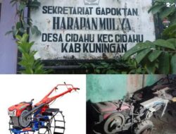 Selain Diduga Selewengkan Bantuan Alsintan, Poktan Harapan Mulya Diduga Kuat Fiktif – Desa Cidahu Kabupaten Kuningan Jawa Barat