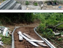 Warga Pertanyakan Sumber Anggaran Pekerjaan Pengerasan Jalan Pasir Seureuh Desa Bunder, Cidahu, Kuningan Jawabarat