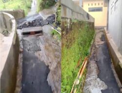 Proyek Aspal /Latasir Aspiras /Pokiri Dewan Baru Kelar Satu Minggu Hilang Tergerus Air Hujan Di Desa Karang Anyar, Darma Kabupaten Kuningan Jawa Barat