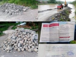 Diduga Hasil Penjualan Batu Kali Limbah Normalisasi Sungai Untuk Bantuan Pembangunan Masjid Jadi Bancakan Oknum Pemdes Datar, Cidahu, Kuningan Jawa Barat