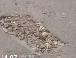 Indikasi Penyimpangan Dana Desa Karangpawitan Tahun 2025, Jalan Desa Rusak dalam Hitungan Hari, Media Edukadi News Akan Laporkan Ke Kejaksaan