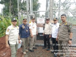 Diduga Abaikan Perda/ Perkada, Pembangunan Menara BTS Didesa Pajawankidul, Lebakwangi Resmi Disegel Satpol PP Kabupaten Kuningan Jawa Barat
