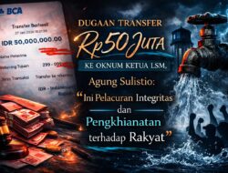 MELEDAK! Dugaan Transfer Rp 50 Juta Seret Oknum Ketua LSM, Skandal Air Kuningan Terbuka