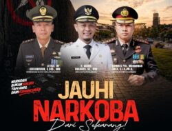 FORKOPIMDA PEKANBARU SATU SUARA: PERANG TERHADAP NARKOBADandim, Wali Kota, Kapolresta Tampil di Kampanye “Jauhi Narkoba Dari Sekarang”