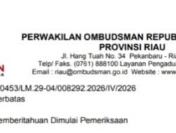 BUNTUT GEDUNG KMP DESA TAMBANG OMBUDSMAN PANGGIL KADES TAMBANG ALIMUDDIN DAN CAMAT TAMBANG