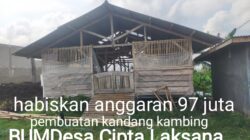 Diduga Akibat Intervensi dan Pengalihan Usaha Sepihak, Modal BUMDesa Cipta Laksana Lebakwangi Rp 235 Juta Amblas