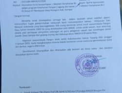 HTNI-MKGR AJAK MENHAN SJAFRIE SJAMSUDDIN DUKUNG SWASEMBADA PANGAN 1000 HA DI KAMPAR, RIAU500 Petani Siap Cetak Sawah Jagung & Beras Di Dusun IV Plambayan, Desa Kotagaro