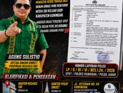 Agung Sulistio Ketum GMOCT: Aksi Oknum Mengatasnamakan LMPI di Kuningan Keliru, Dugaan Intimidasi Sudah Dilaporkan ke Polisi