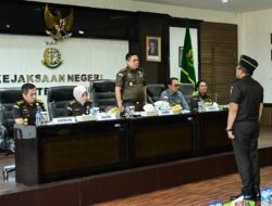 KAJATI JABAR MELAKUKAN KUNJUNGAN KERJA KE KEJAKSAAN NEGERI KABUPATEN BANDUNG